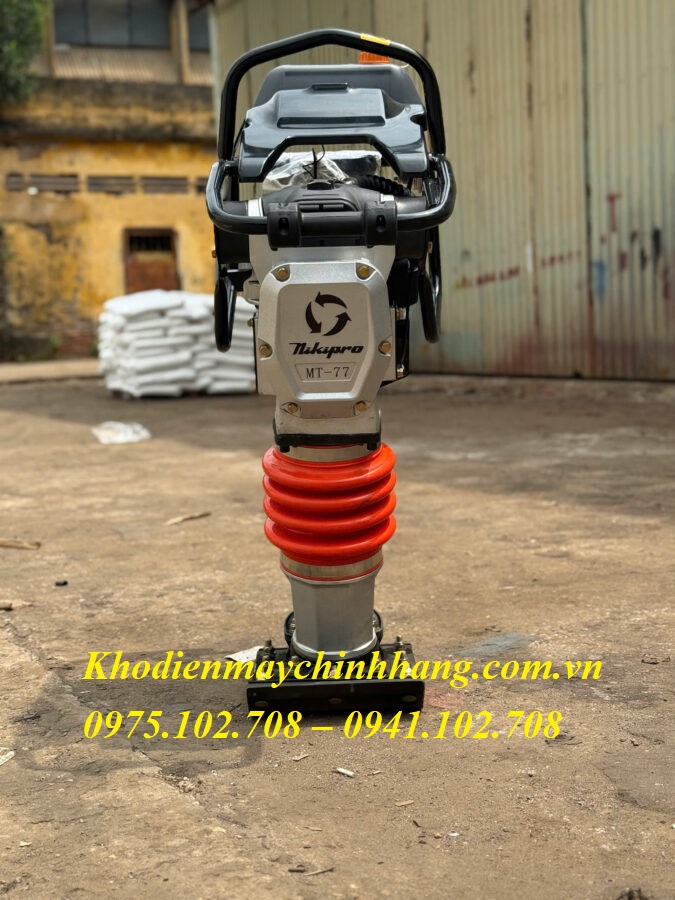 Máy Đầm Cóc Chạy Xăng NiKiPro MT-77