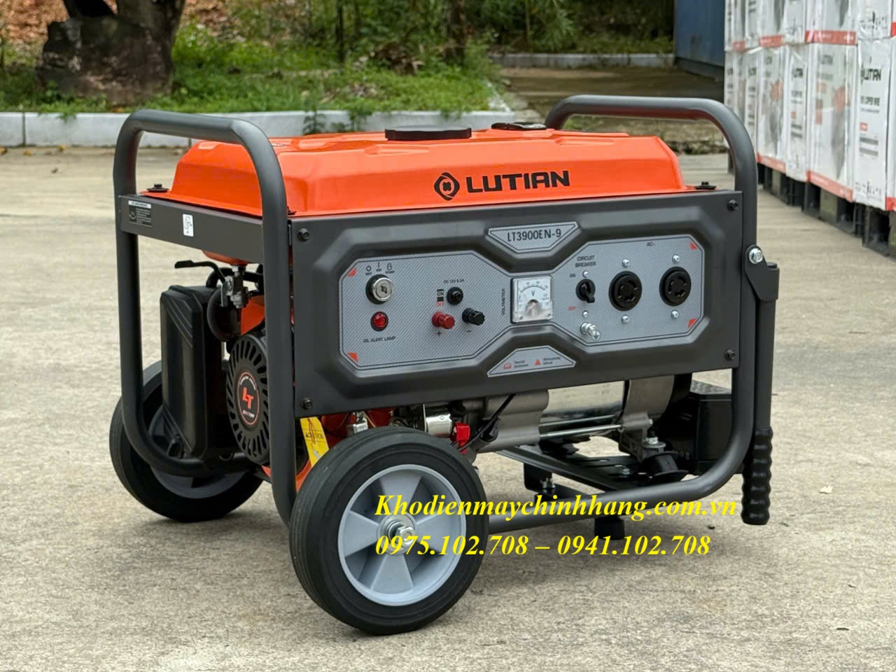 Máy Phát Điện Chạy Xăng 3.0Kw Lutian LT3900EN-9