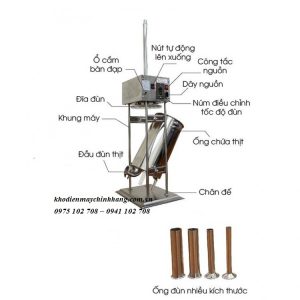 Máy đùn xúc xích tự động 10 lít