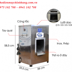Máy thái thịt tươi sống DQ 1