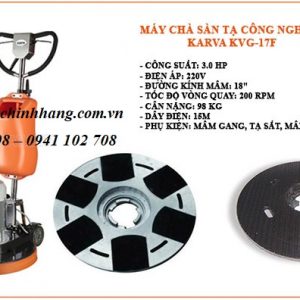 Máy chà sàn tạ công nghiệp KARVA KVG-17F