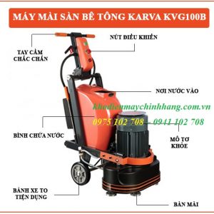 Máy mài sàn bê tông Karva KVG100B