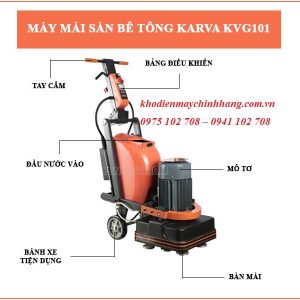 Máy mài sàn bê tông Karva KVG101