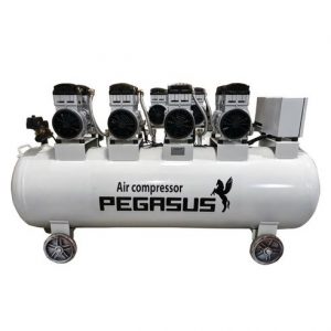 Máy Nén Khí Không Dầu Pegasus TM-OF1100x4-500L 6HP