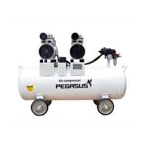 Máy Nén Khí Không Dầu Pegasus TM-OF550x2-70L 1.5HP