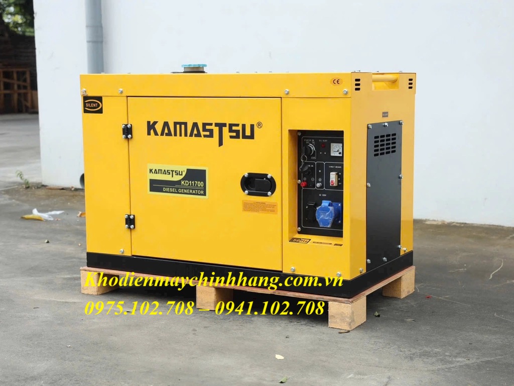 Máy Phát Điện Chạy Dầu 8.5Kw Kamastsu KD-11700