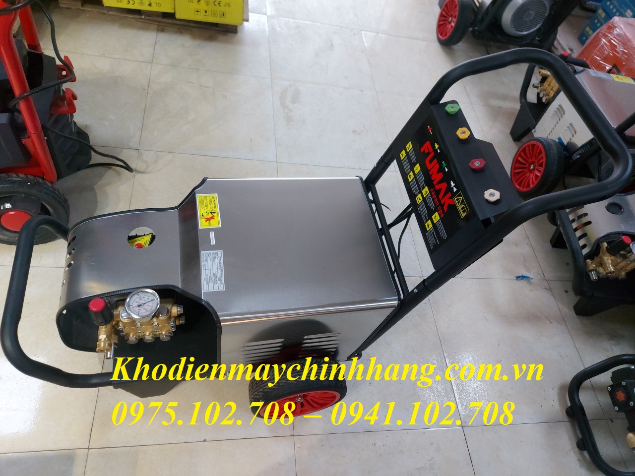 Máy Rửa Xe Áp Lực Cao Fumak F-6500 (380V)