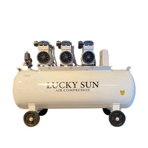 Máy Nén Khí Không Dầu Lucky 6HP-330L